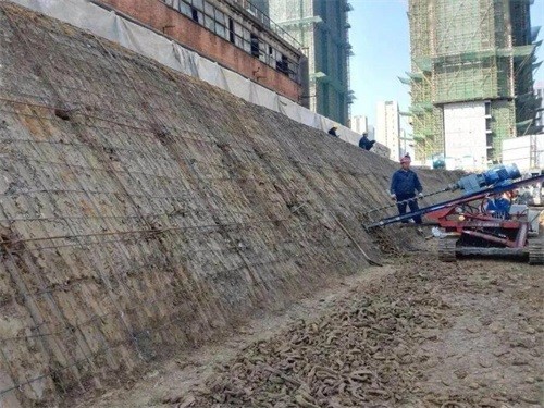 长兴建筑边坡支护
